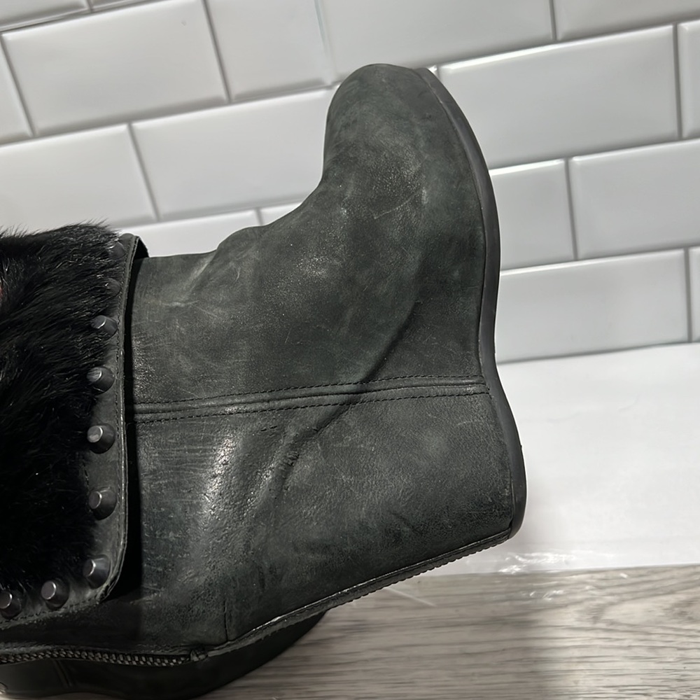 Ash Uranus wedged heel ankle boots sz.37.5 - Picture 8 of 11